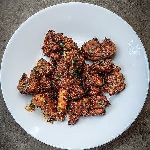 Mutton pepper roast